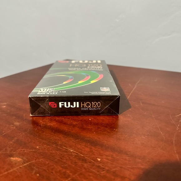 Fuji HQ120 Blank VHS Tape (1) New Sealed 6 Hours Multi Purpose Videotape - Picture 5 of 11